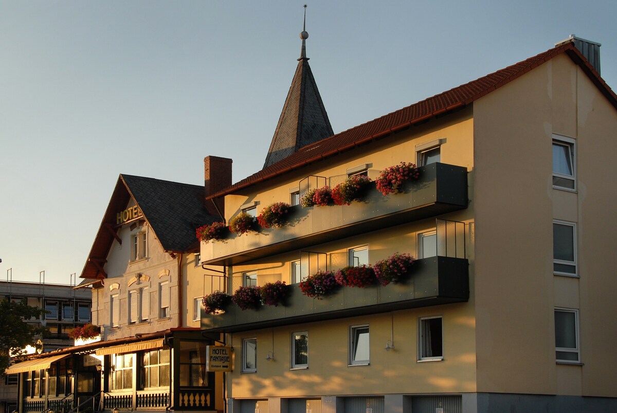 Hotel Fantasie (Ansbach) ，单人房