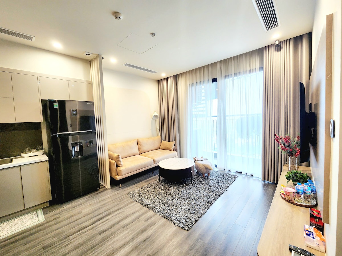 Vinhomes海洋公园- ZenPark-1卧室公寓50平方米