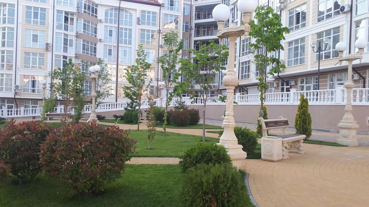 Прекрасные апартаменты в ЖК ЛАЗУРНЫЙ 2, с огромной парковой зоной