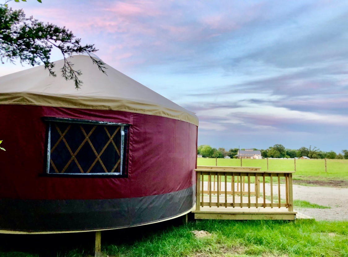 Wildflower Yurts ~ Honeysuckle