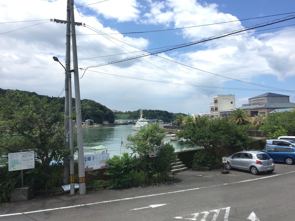 适合家庭使用/樱花客房，可欣赏海景