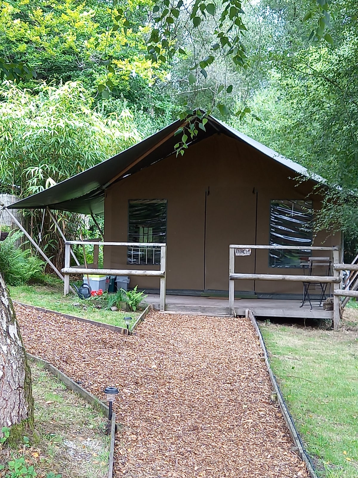 野生动物园帐篷「Birch」，设施一流