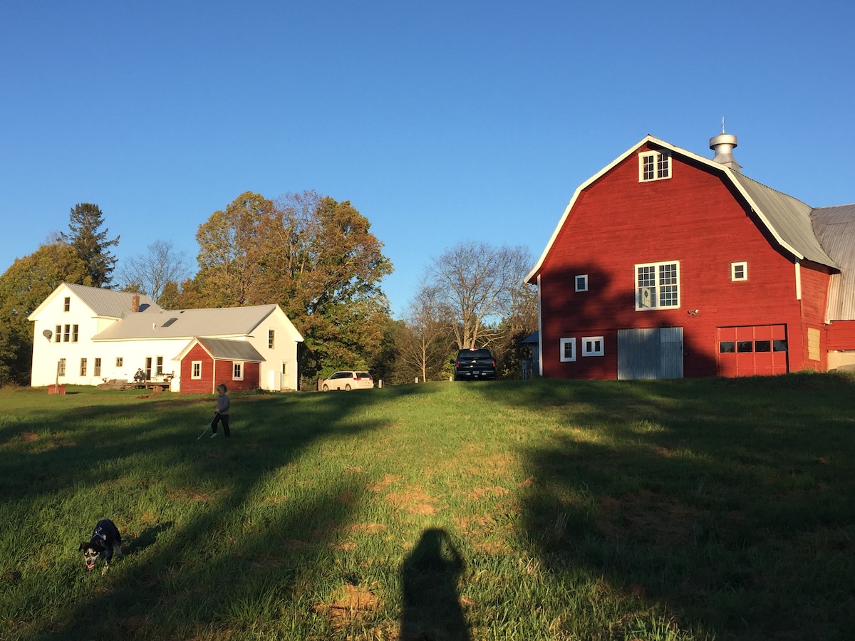 Vermont homestead & sheep farm w/ Green Mtn views