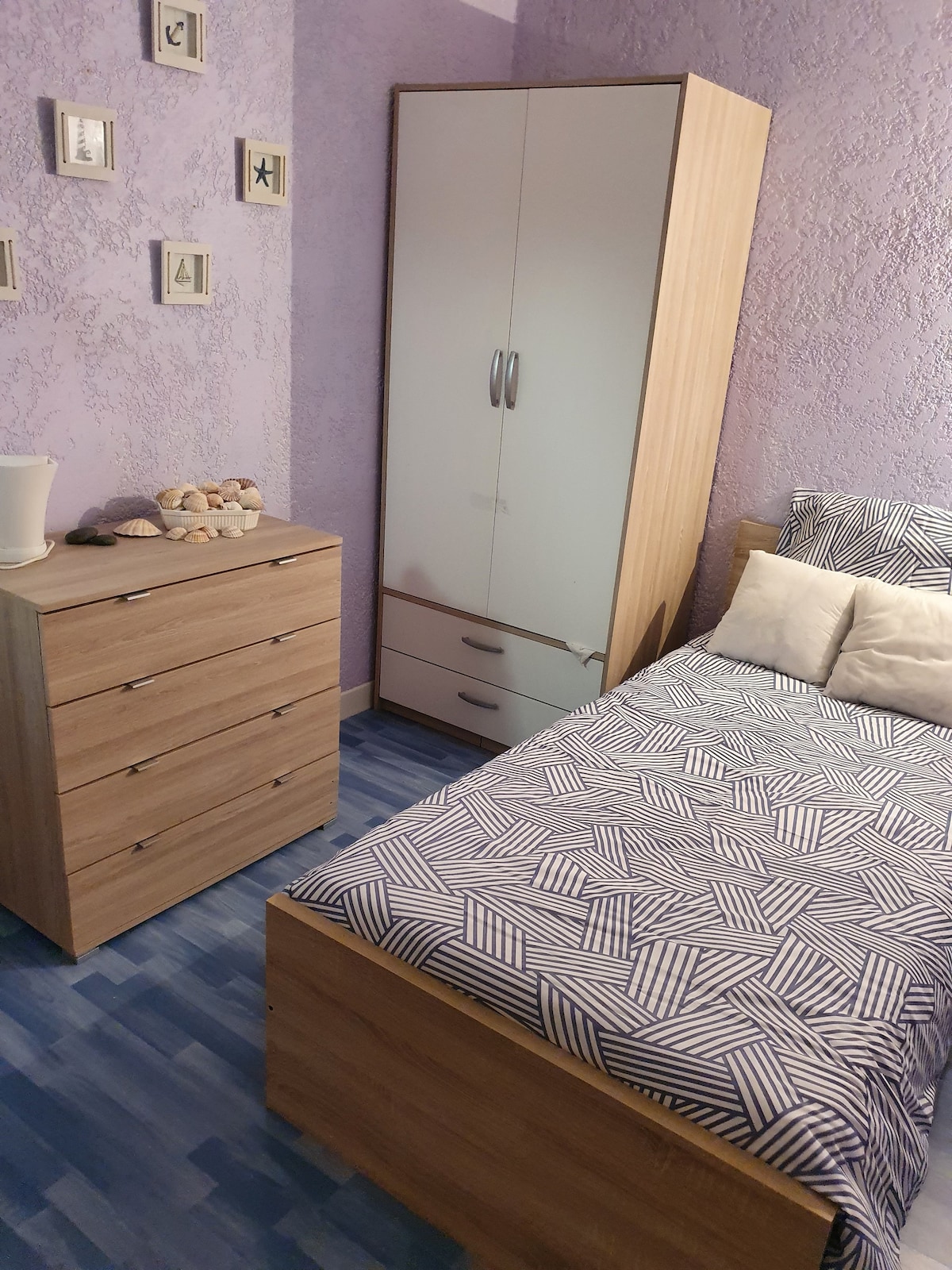 小型海洋卧室1张床