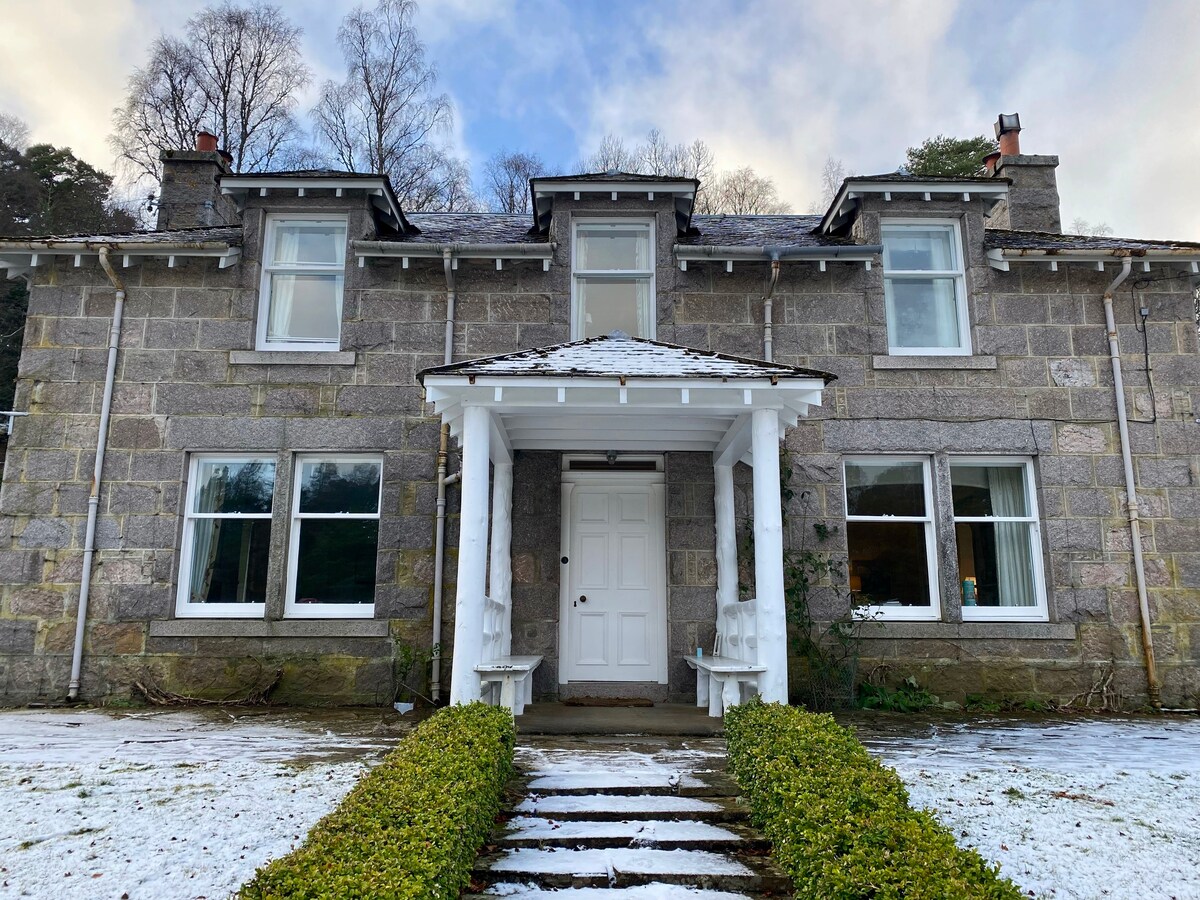 A beautiful country lodge in Aberdeenshire