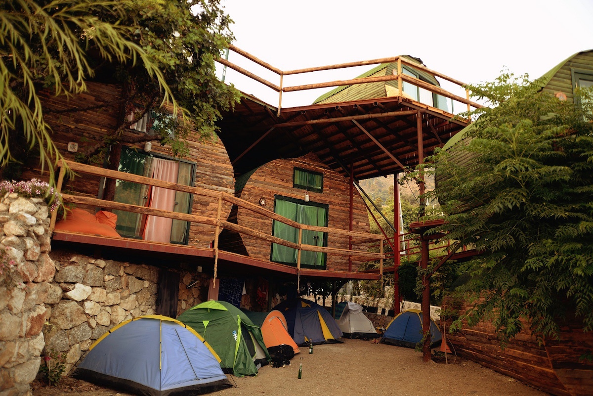 Mandala露营，西葫芦湾， 4人平房