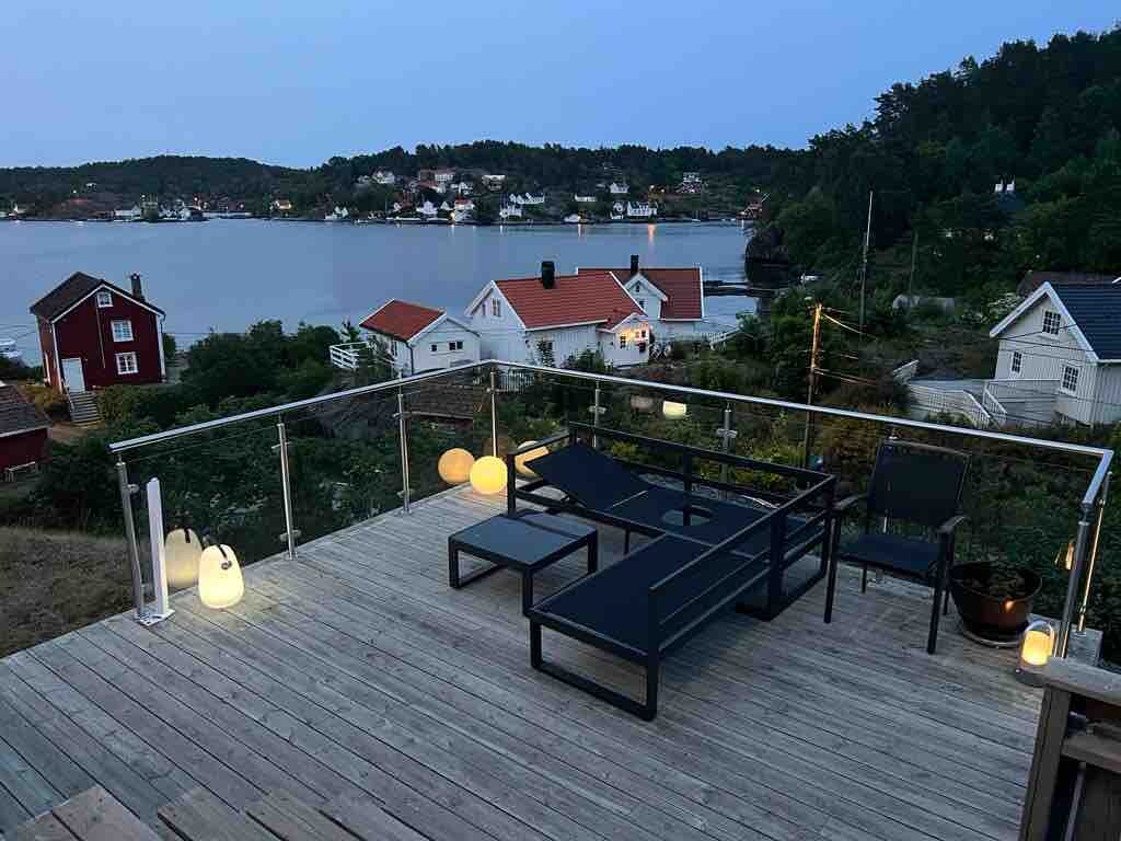 瑞典南部Tverrdalsøy Bota度假小屋出租
