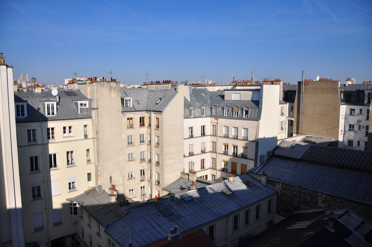 安静，典型的巴黎单间公寓