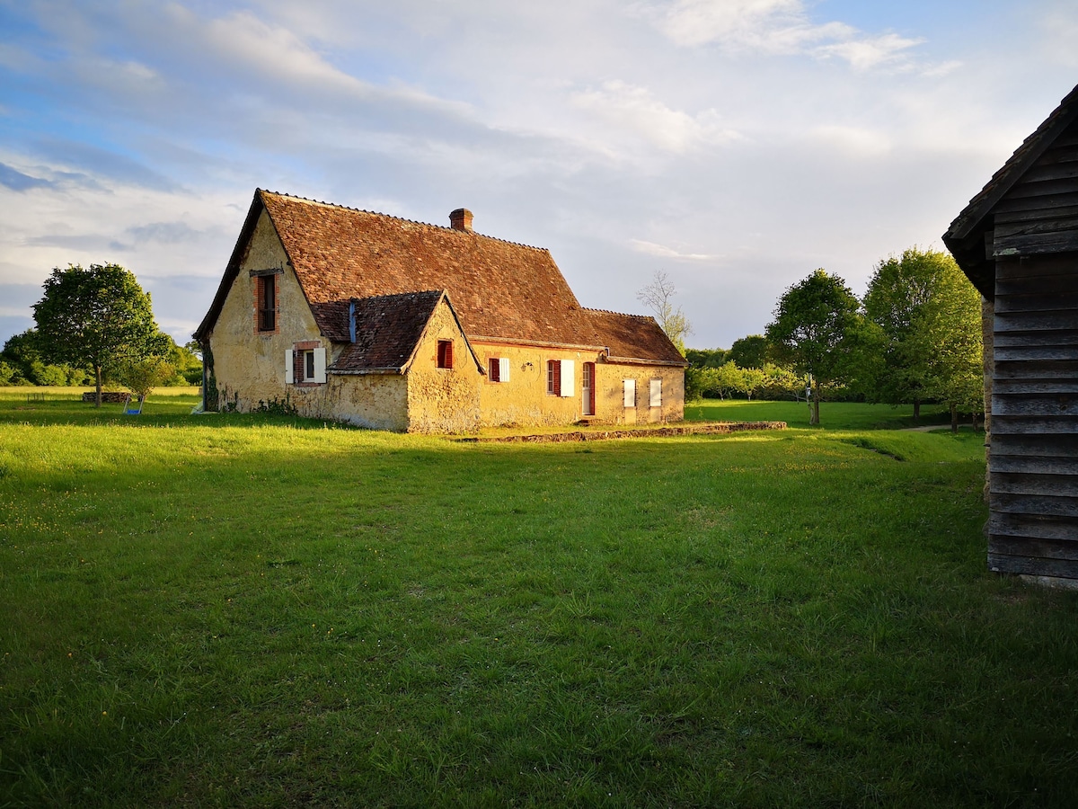 Maison entière en campagne - 10 couchages