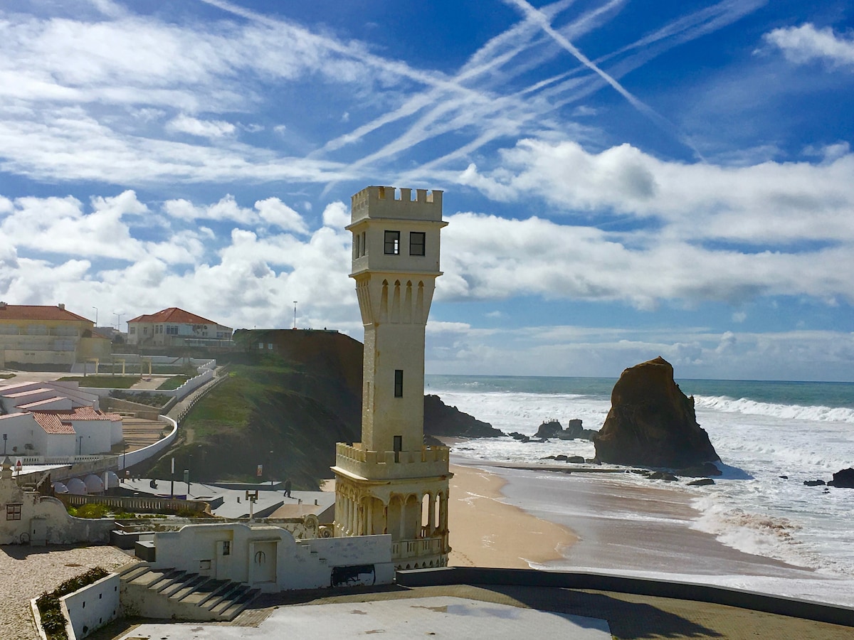 Torres Vedras, Praia de Santa Cruz海滩公寓