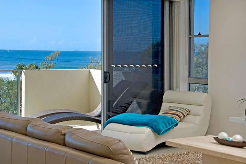 Maroochy 3卧室海滨公寓的海滩