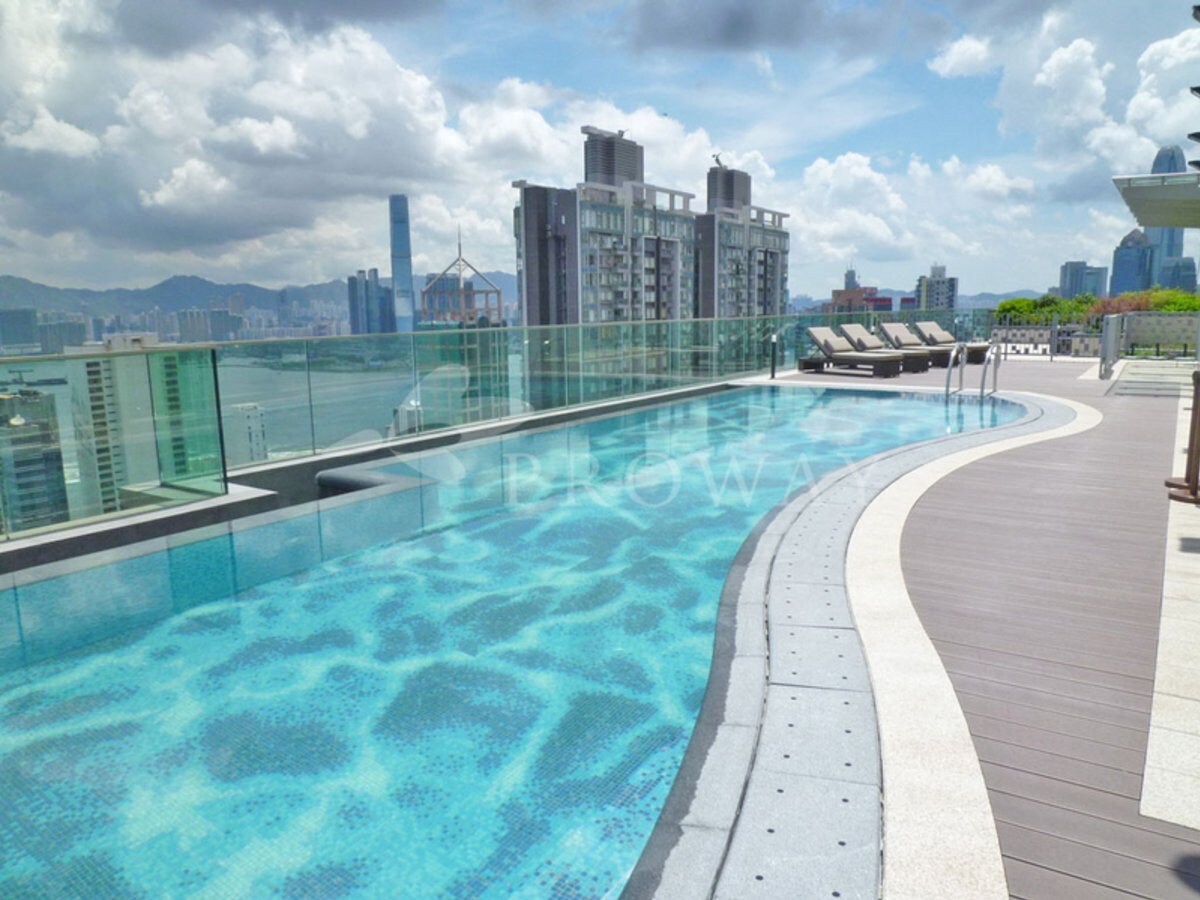 双床公寓，位于时尚的Sai Ying Pun ，带泳池/健身房