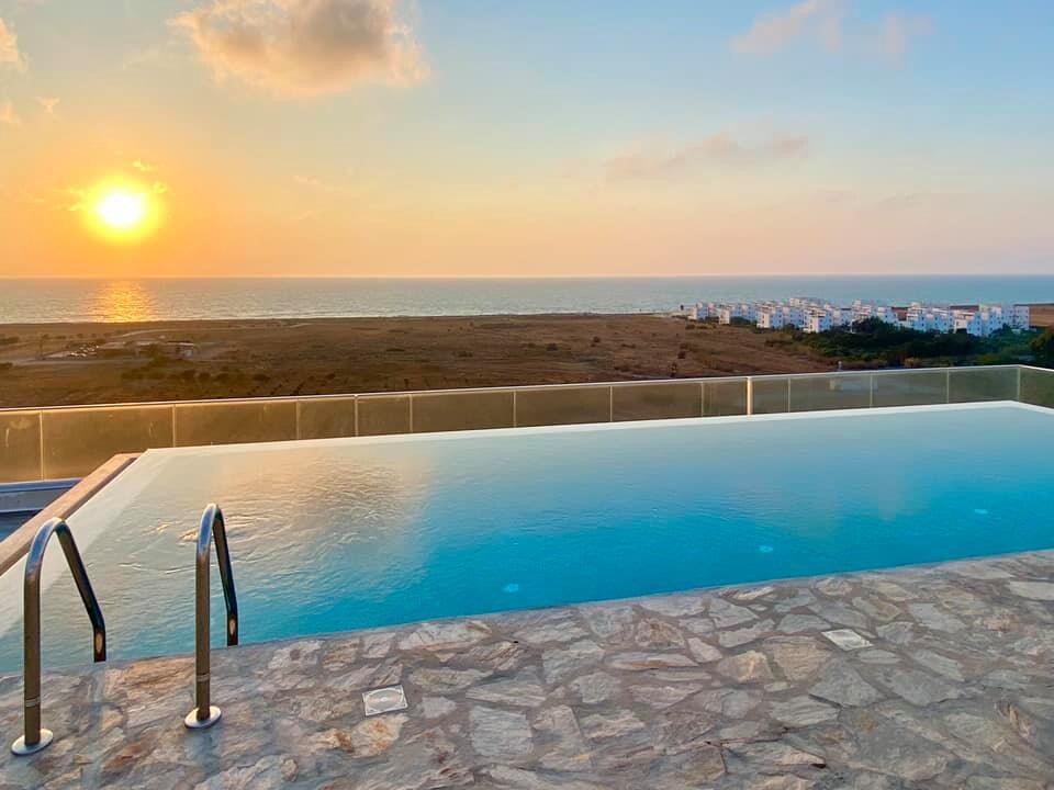 Sea & Mountain Panorama View, North Cyprus