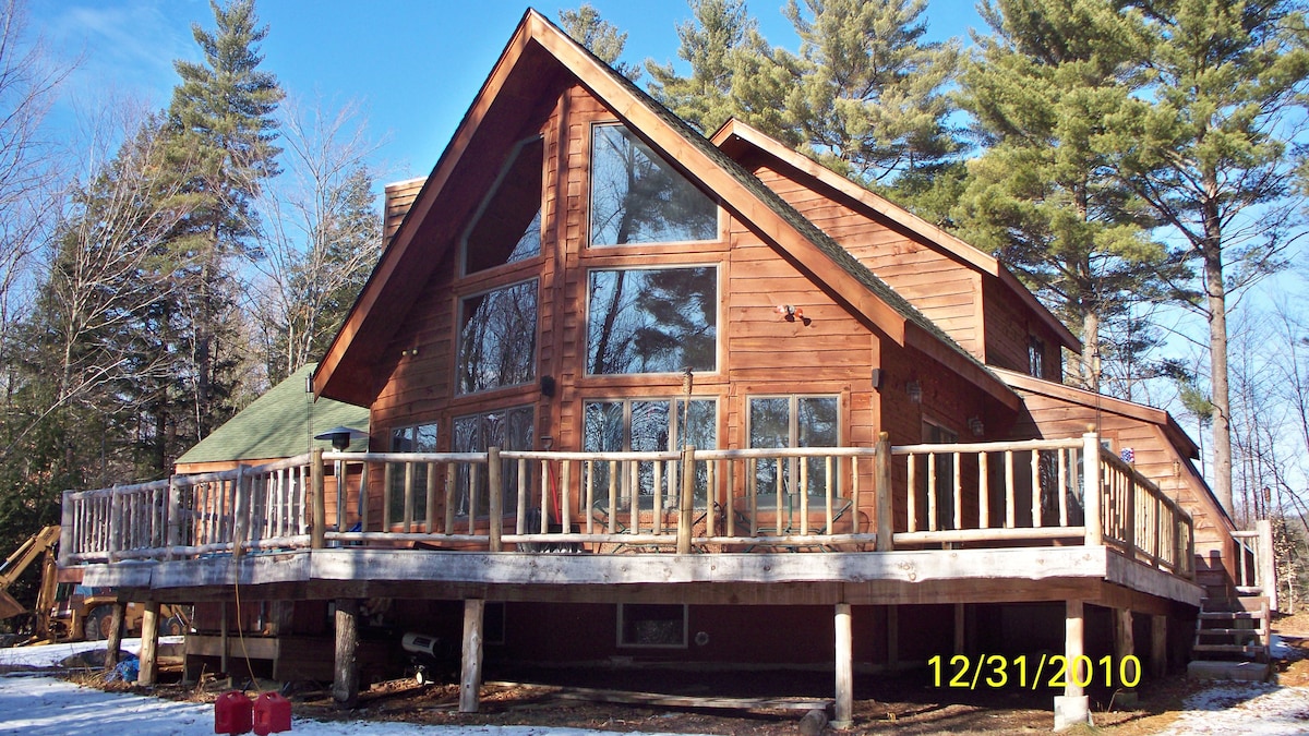 Lake George Adirondack stye house