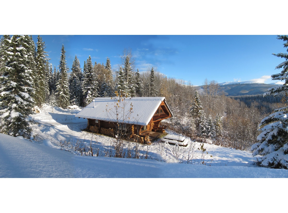 Log Guest Cabin ，度假屋