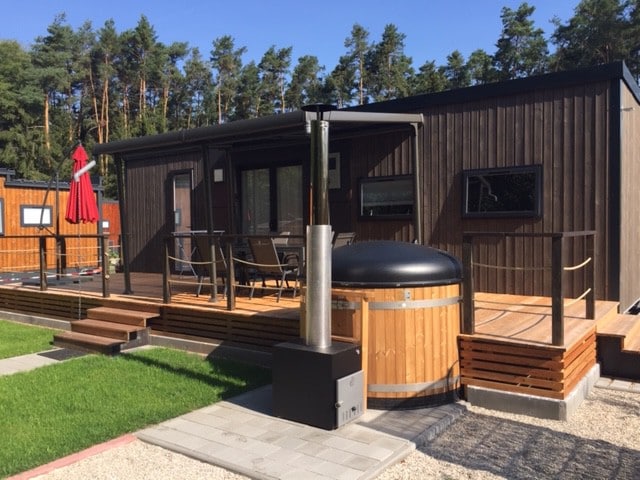 Tiny House am Murnersee mit Badezuber