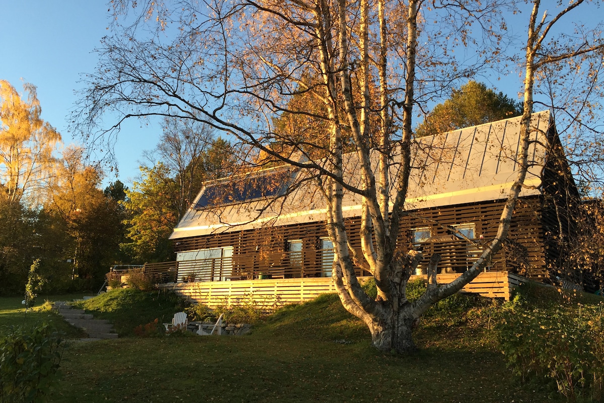 Modernt boende vid Storsjön