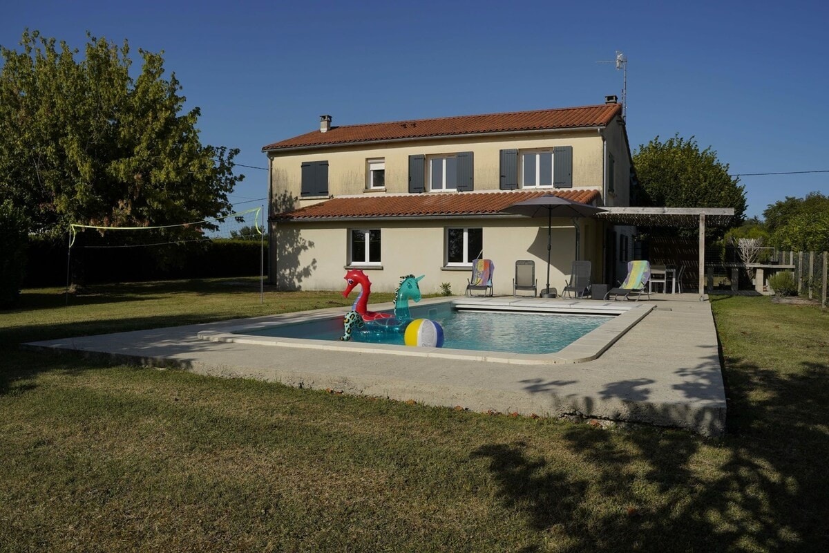 Maison de vacances avec piscine