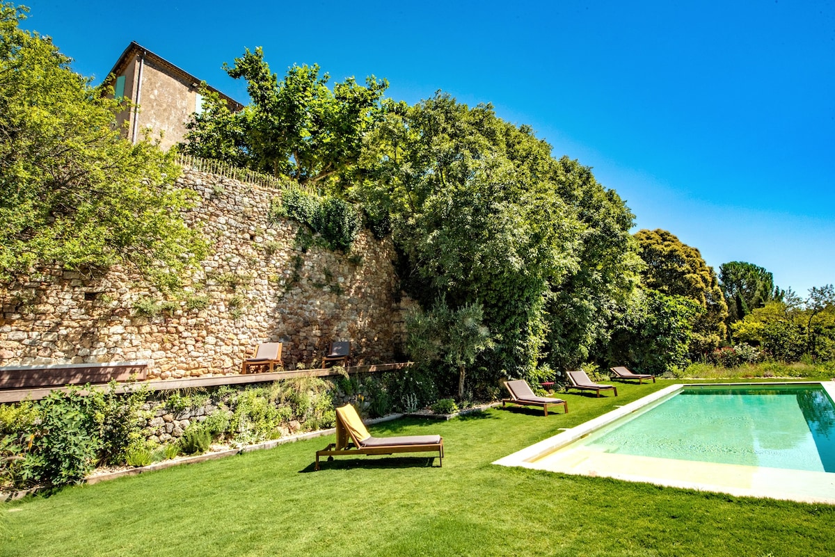 Luxury rental 450 m2 Chateau in Provence with pool