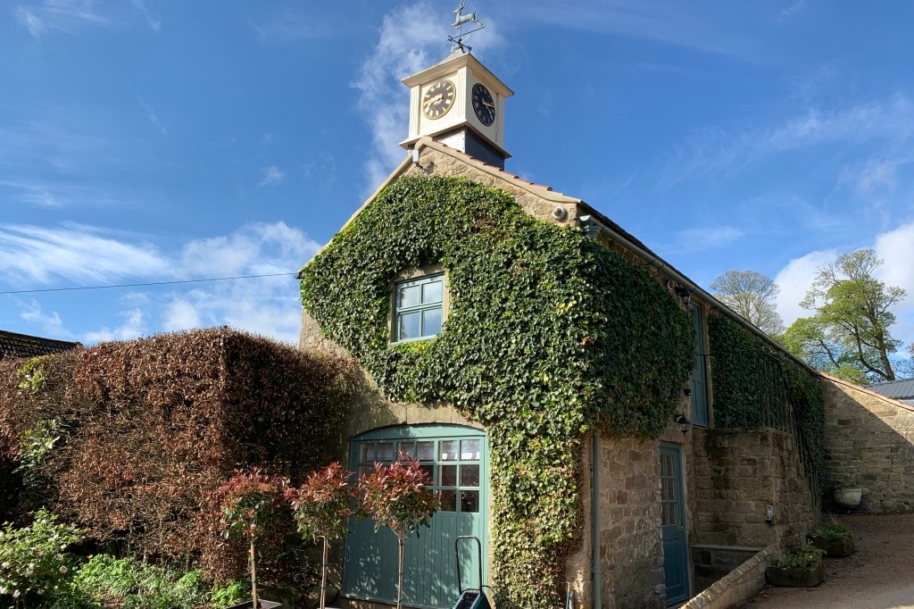 The Hutts Clocktower - at the Himalayan Garden