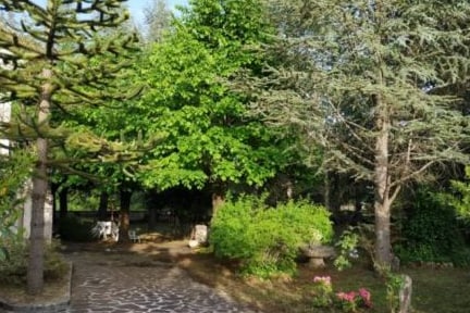 Villa con parco privato ad Altipiani di Arcinazzo