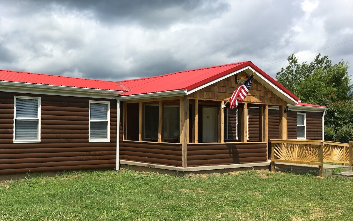 霍金山（ Star of Hocking Hills ）大型开放日落小屋