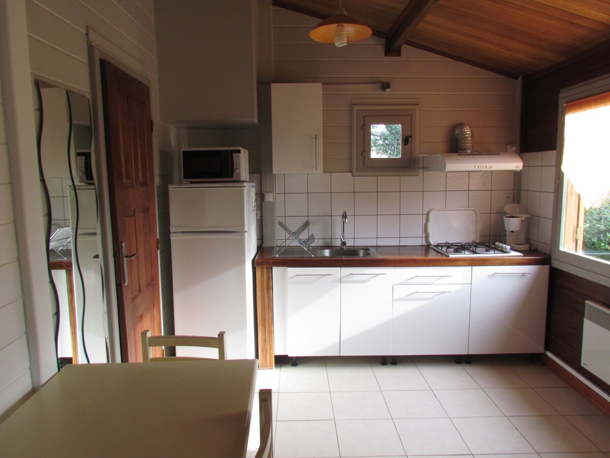 Au Pays de Cocagne Chalet 28m2 Séjour 3 à 6 nuits