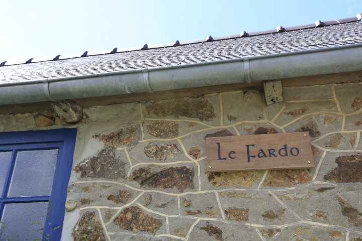 典型的Breton House "Le Fardo"