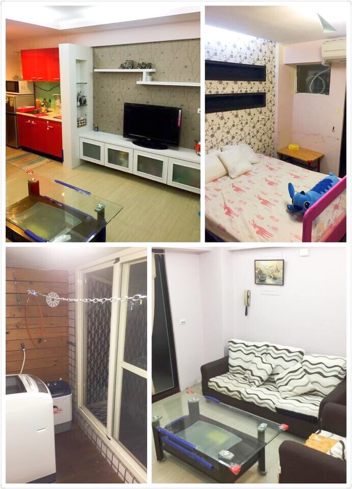 親子3人房Cozy apartment for 3 kitchen,laundry& balcony