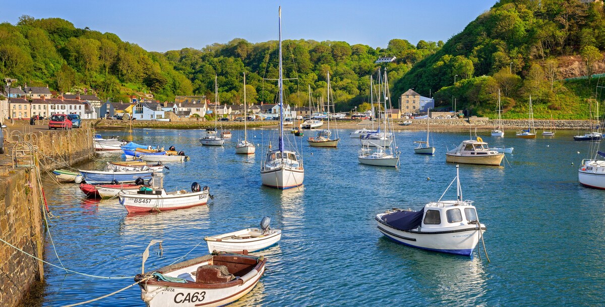 Beautiful harbourside big detached historic house