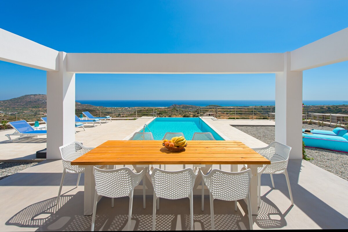Luxury seaview villa in Rhodes