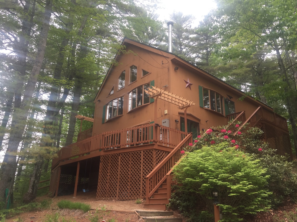 Spacious Belleau Lake House Amongst the Trees