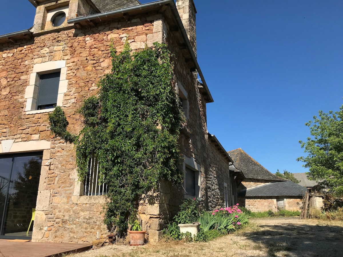 Grange reformée en pleine nature