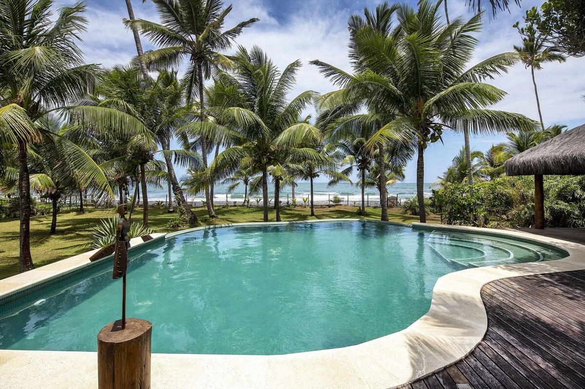 Bah300 - Spectacular sea front villa in Barra Grande