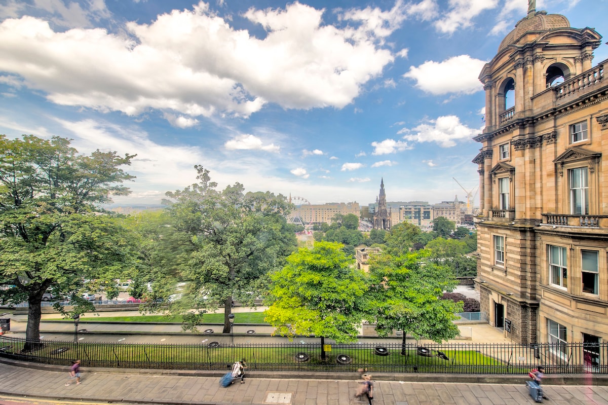 现代公寓，可欣赏皇家一英里（ Royal Mile ）的美景