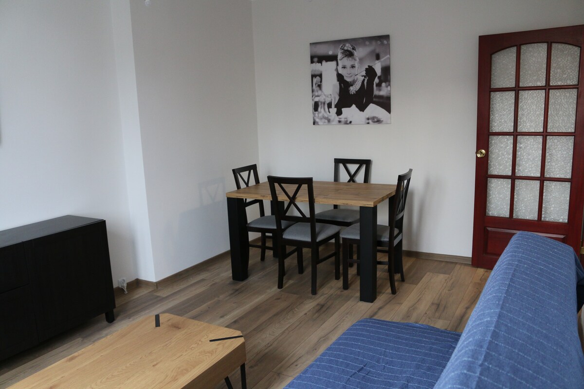 Apartament nad rzeką, w zieleni, w centrum Kalisza