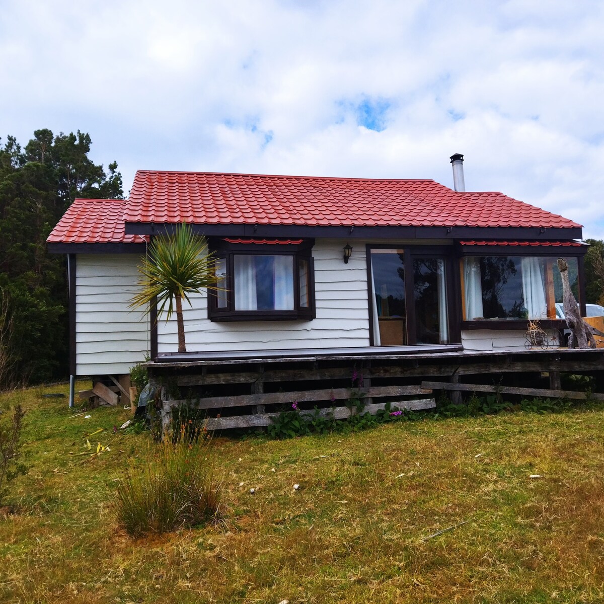 Cabaña en Chiloe a orillas del Lago Natri