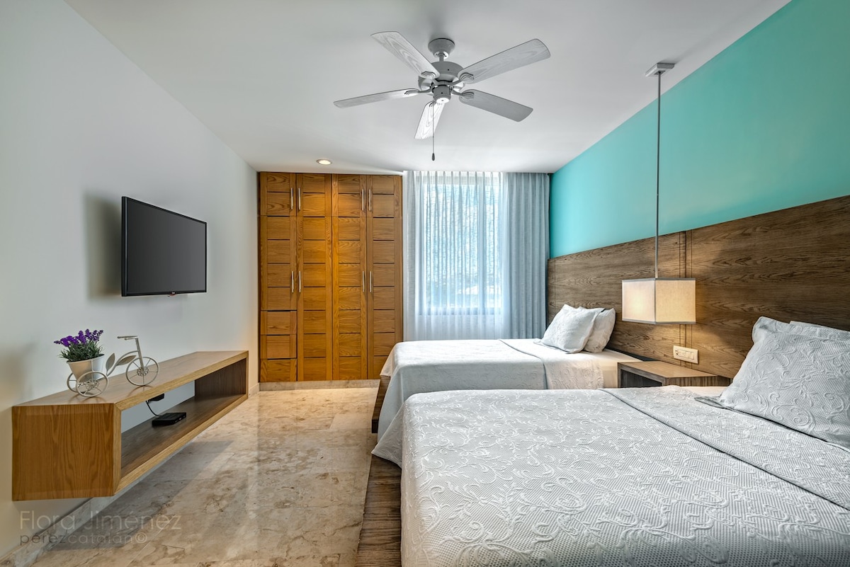 Playa 's Luxury Suite （ 2张床）