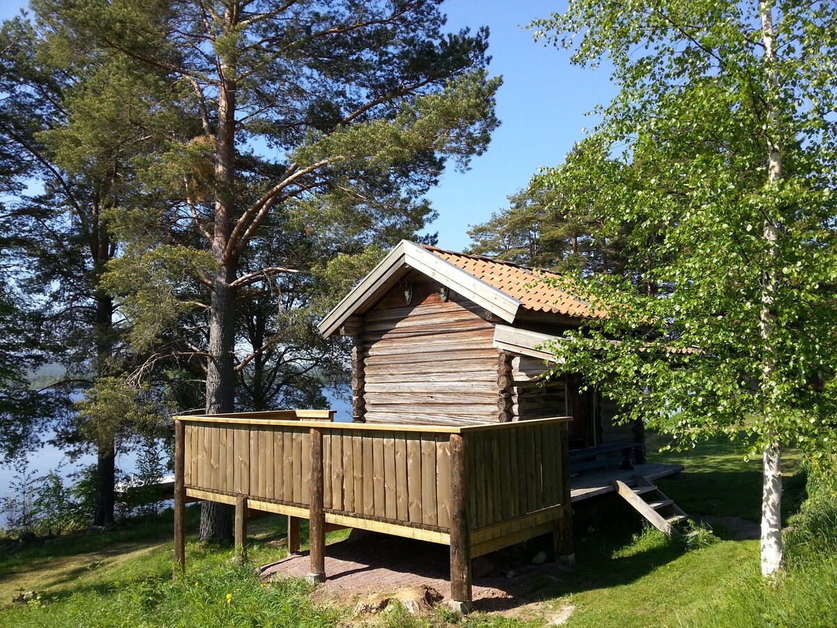 Swedish cottage by Lake Siljan, Mora, Dalarna