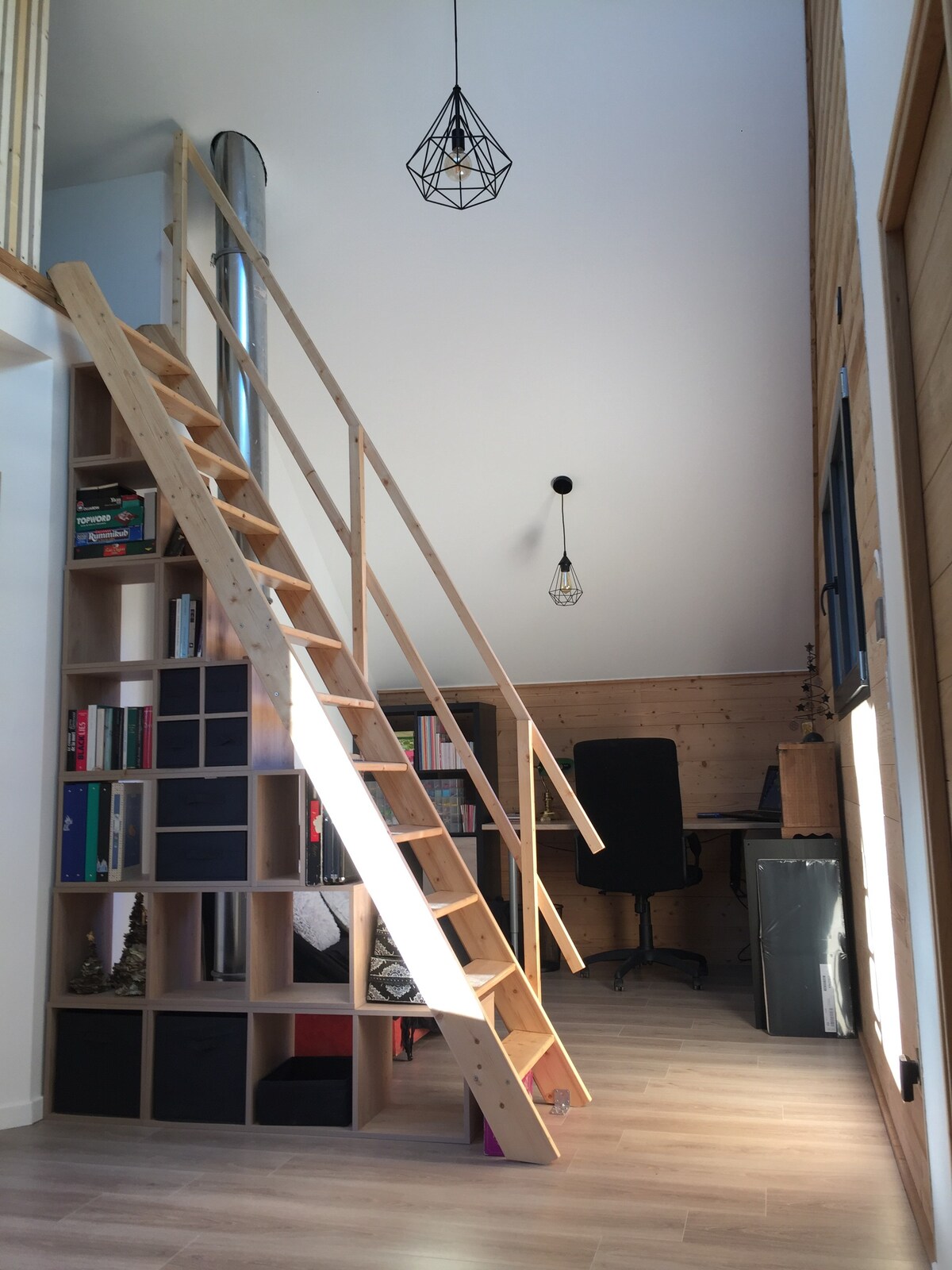 木屋，坐落在Diois小屋中