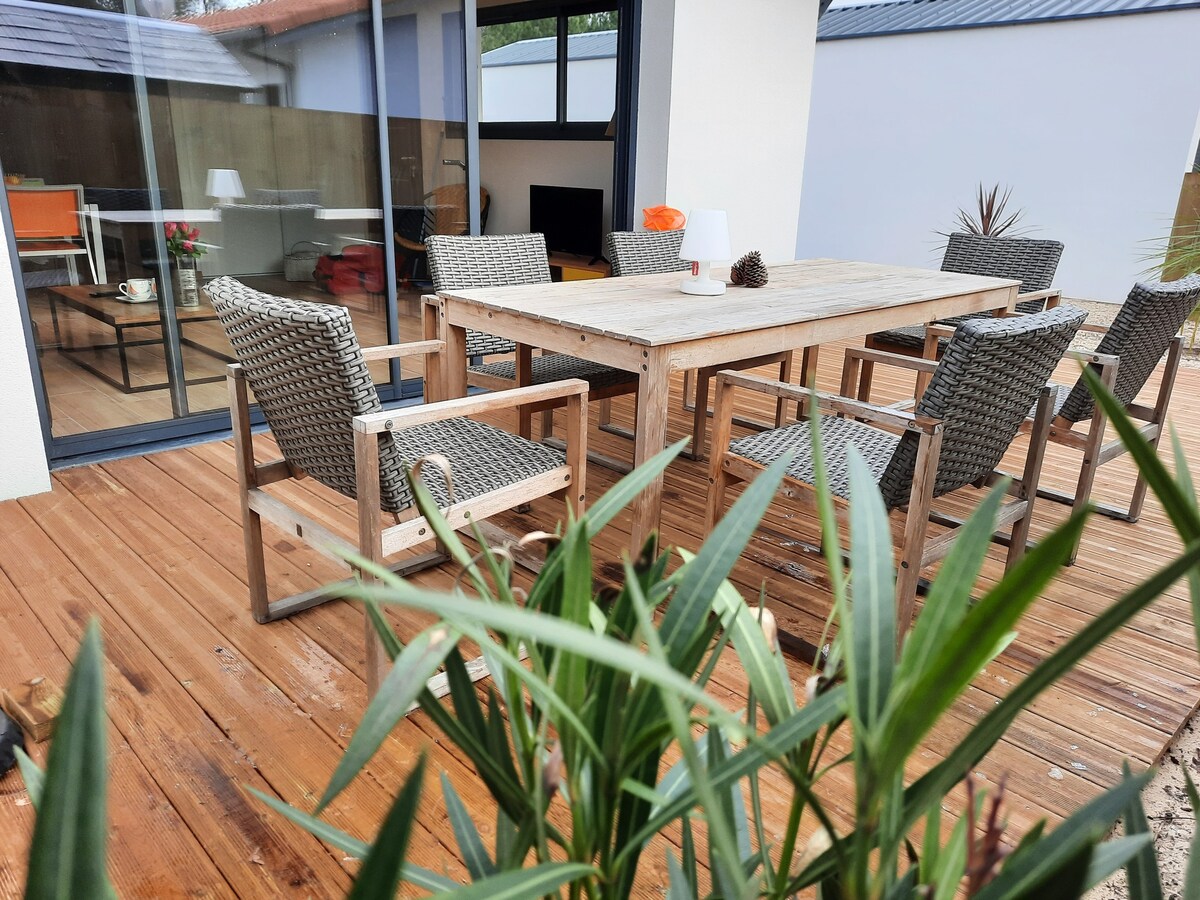 Maison tout confort à proximité des plages