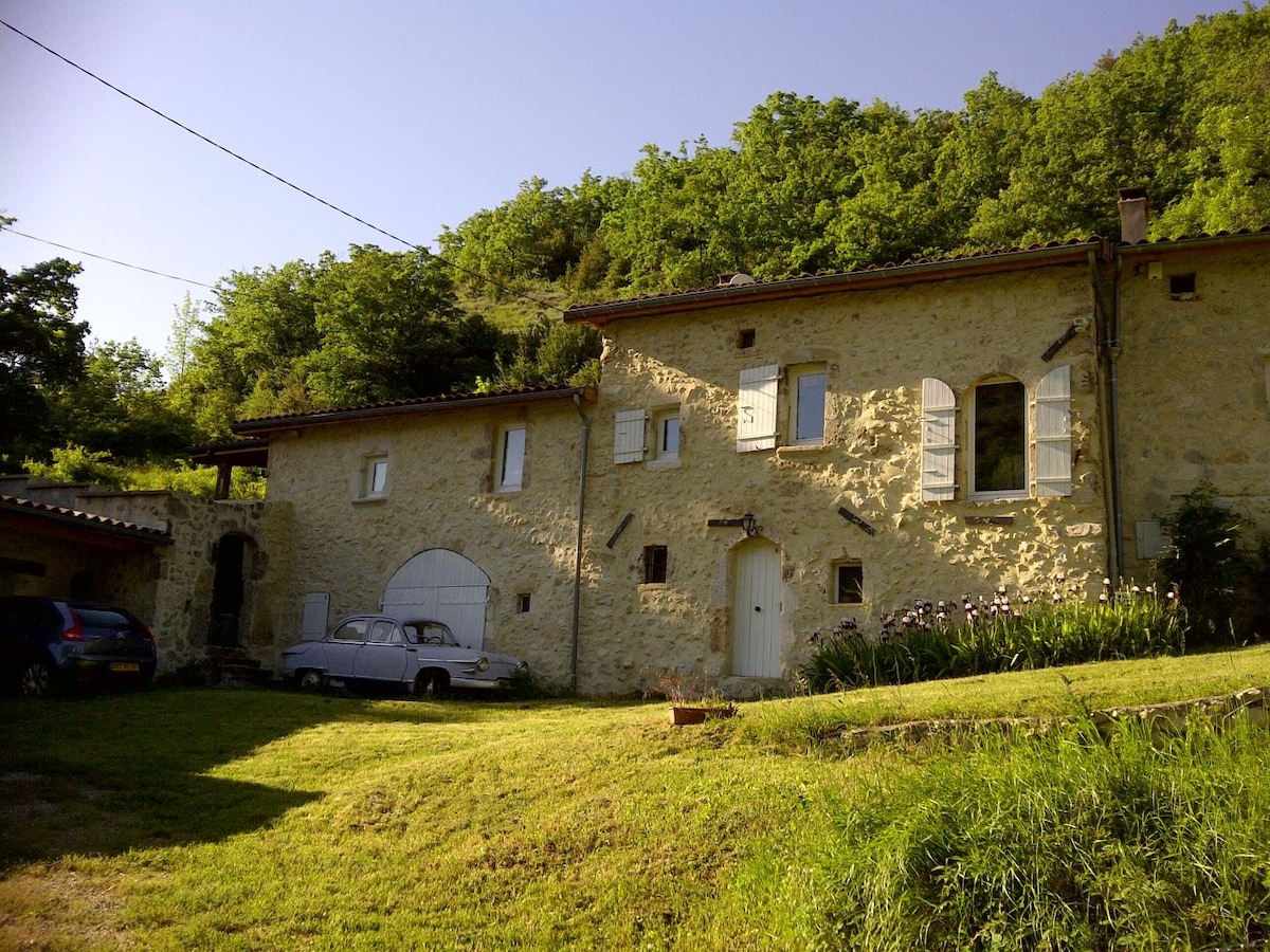 Sublime Maison de Campagne Parc du Vercors Drôme