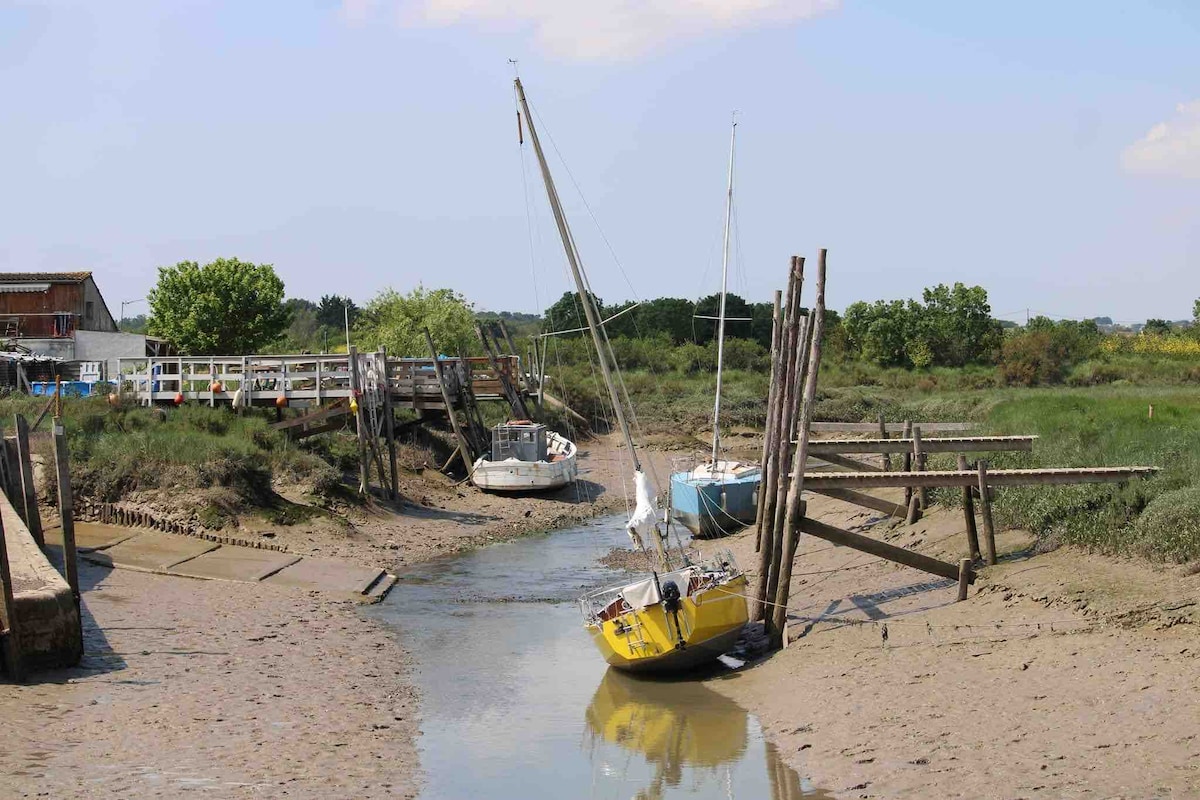 T2, en plein cœur du village et à 2 pas du port