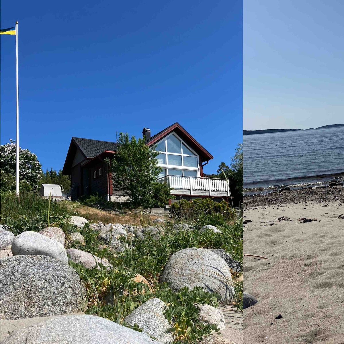 Unikt strandläge i Gullvik, Höga kusten