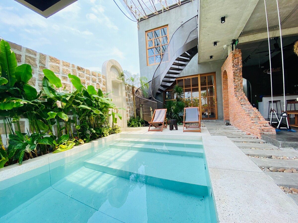 Private villa in Hoi An|3br nice pool-chill garden
