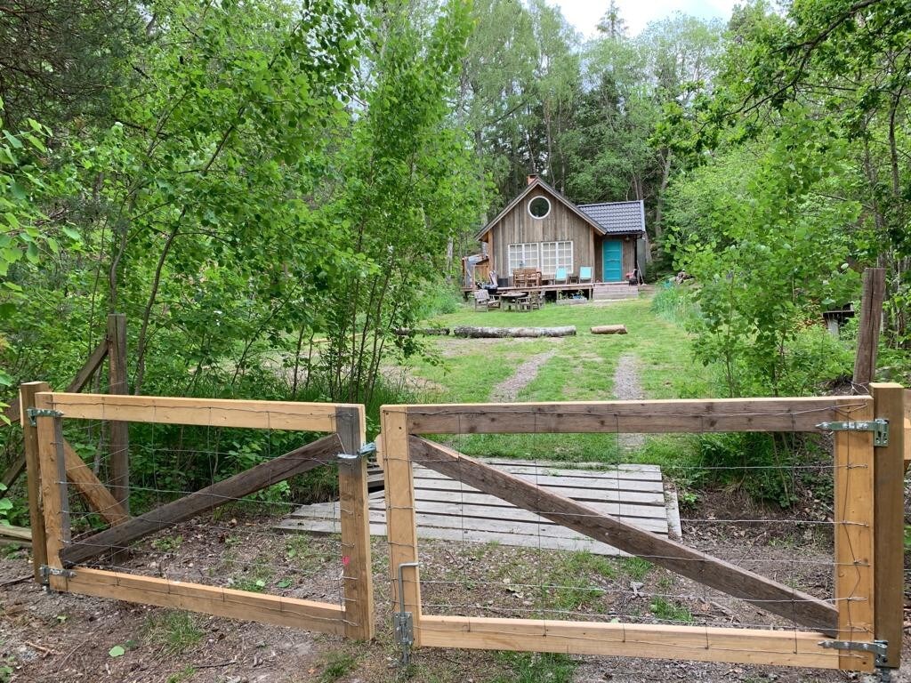 Surfshack with fireplace near Toröstenstrand!