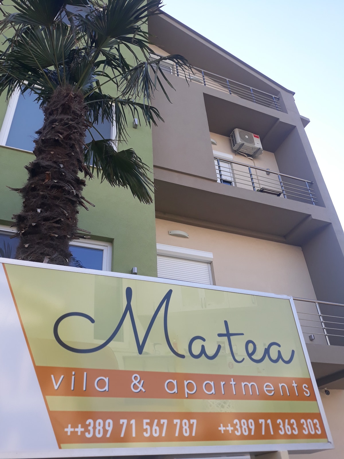 Vila & Apartments MATEA -可容纳2位房客的4号单间公寓