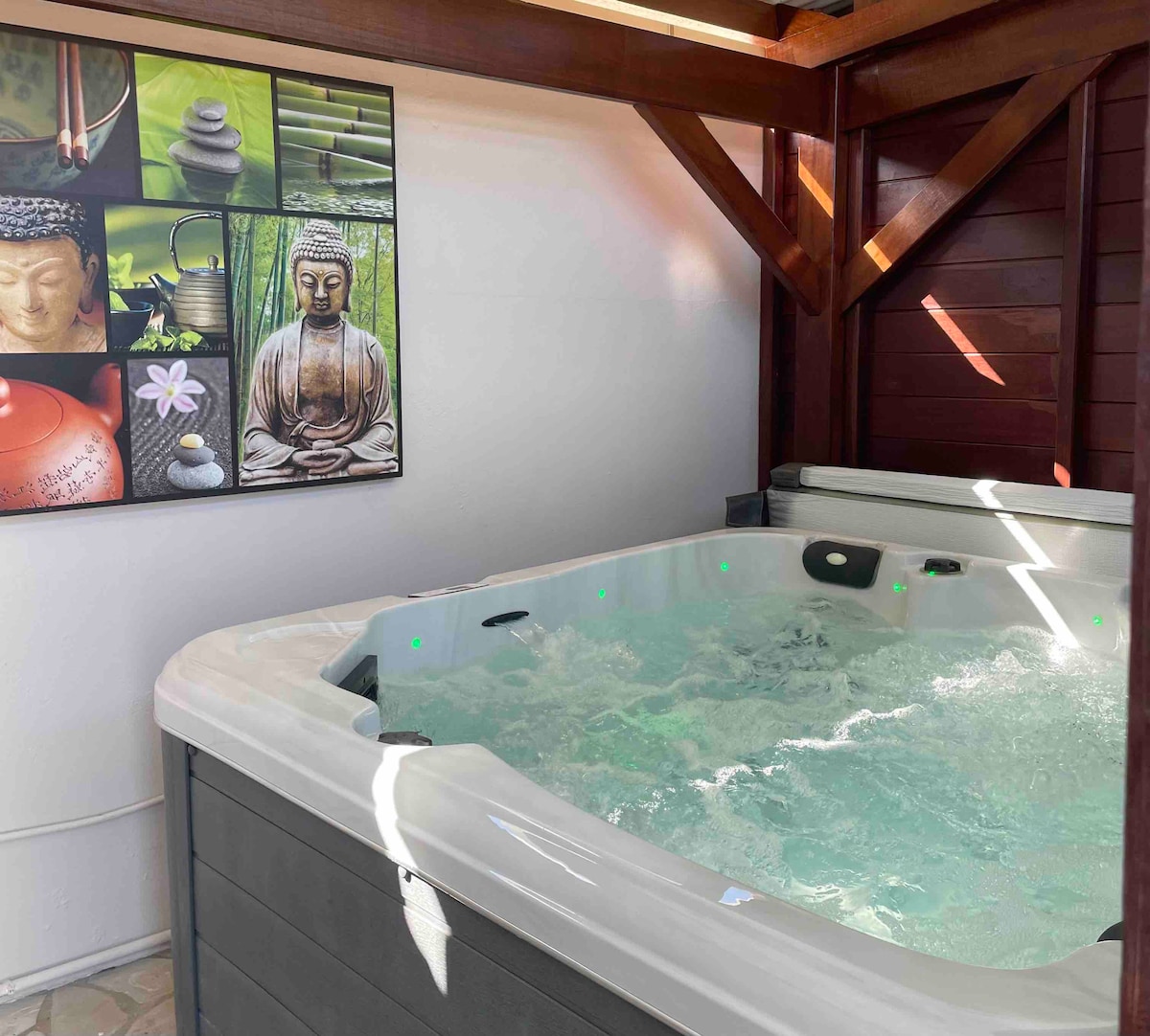 La Villa Zen:Déconnexion Jacuzzi et piscine privés