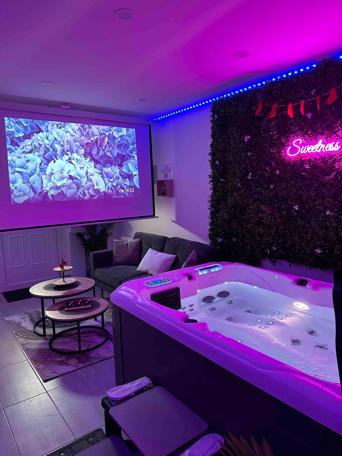 Logement avec jacuzzi équipé