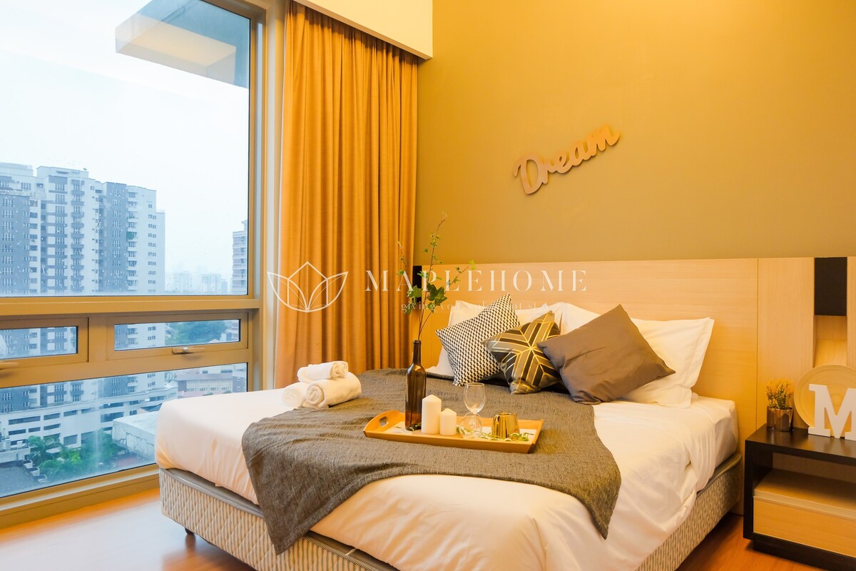 吉隆坡市中心高级2卧室服务式套房